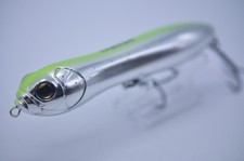 Imakatsu Trairao Pencilbait Topwater 130 mm 1 oz Chrome Chartreuse eccellente