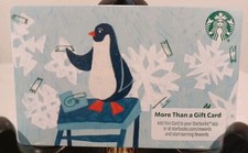 CARTA REGALO STARBUCKS 2025 " PINGUIN POWER " NUOVA 🐧 OTTIMO PREZZO