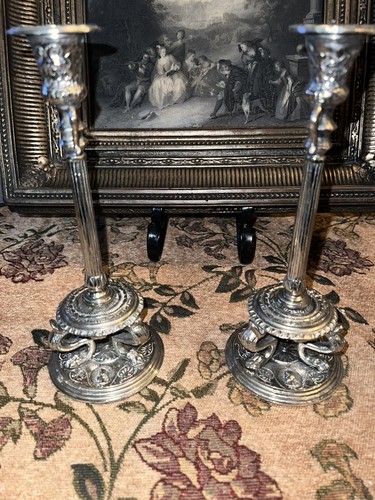 Coppia candelabri ormolu - di,