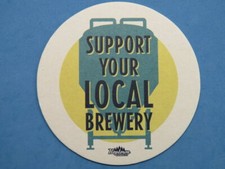 Sottobicchiere birra ~ MANIGLIE HOPTOWN ~ disegni rubinetto fusto ~ supporta il tuo birrificio locale