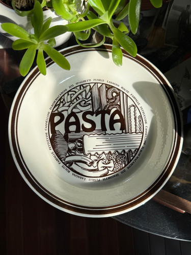 Piatto torta pasta vintage - torta",