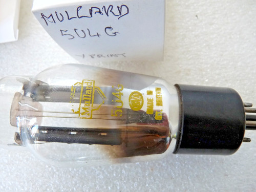 Mullard 5u4g piastra - mullard,