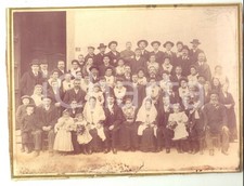 1920 ca VARALLO (VC) Matrimonio contadino con due coppie di sposi *Foto PIZZETTA