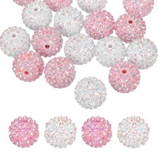 Perline in resina con strass