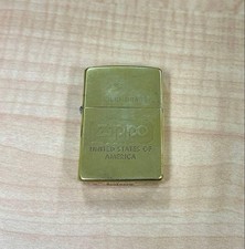 Zippo ottone massiccio - zippo,