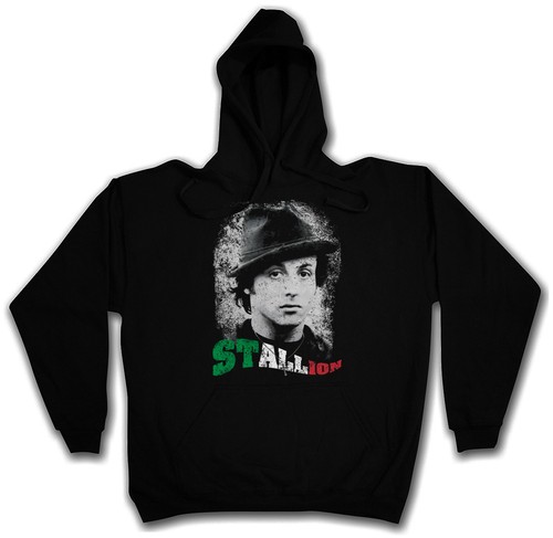 Felpa con cappuccio rocky - con,