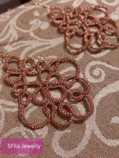 Orecchini In Pizzo Fatti A Mano