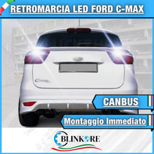 LAMPADE RETROMARCIA LED T15 FORD C-MAX dal 2010 al 2019 BIANCO GHIACCIO CANBUS