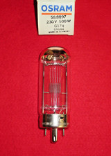 LAMPADA PROIETTORE 230V 500W G17q OSRAM 58.8897 NUOVA 6282C/05 SYL-180 588897