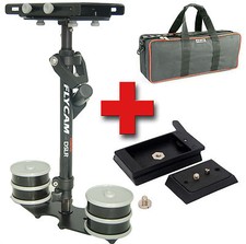 FLYCAM DSLR-NANO STEADYCAM STEADY + QUICK RELEASE PLATE + BORSA / TREPPIEDE SOSPESO