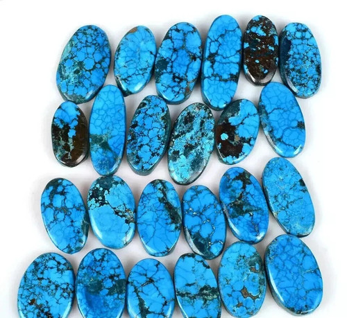 Natural spiderweb turquoise - natural,