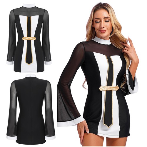 Abito donna halloween - abito, suora