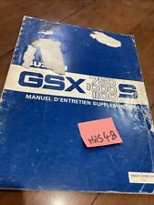 Suzuki GSX750S GSX1000S GSX1100S Katana GSX S supplément revue technique manuel