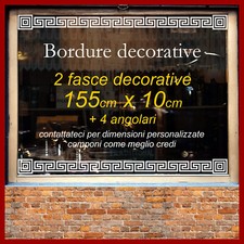 vetrofanie bordure decorative