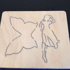 CROSS-CUTS SM FUSTELLA LEGNO 5"x4,25" FATA & ALI **SIZZIX BIG SHOT, BIG SHOT PRO