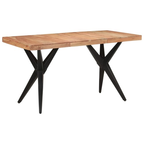 Vidaxl tavolo pranzo nero - tavolo, da