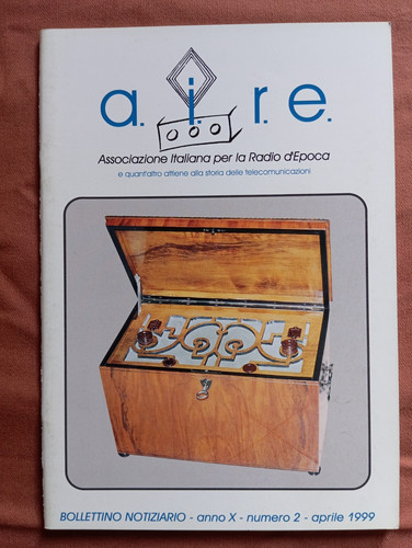 Rivista aire radio - radio, d'epoca