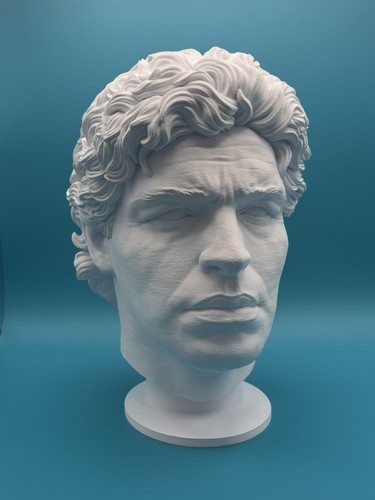 Busto diego armando - 3d,