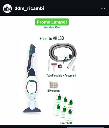 Folletto vk150 aspirapolvere - folletto,