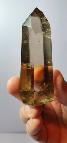 Quarzo fumè punta - punta,