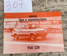 Libretto uso e manutenzione FIAT 126 Personal 4 - 03/1977 - Originale