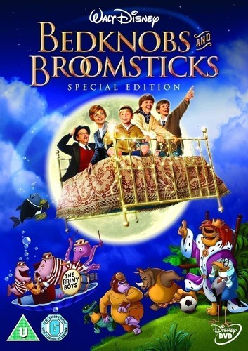 Dvd nuovo bedknobs - dvd,