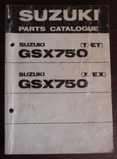 Suzuki GSX750 T/ET X/EX 1980