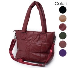 Borsa donna grande trapuntata