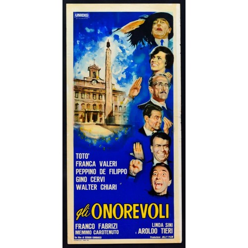Locandina gli onorevoli totò - locandina,