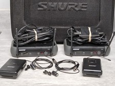 2 Shure PGX Wireless Mic