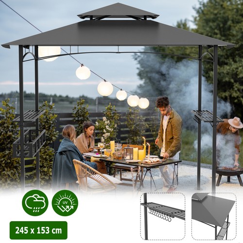 Gazebo barbecue pergola - barbecue,