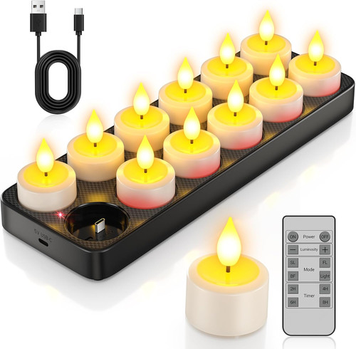 Ricaricabili tea light - ricaricabili, candele