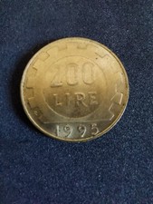 MONETA DA LIRE 200 DEL 1995