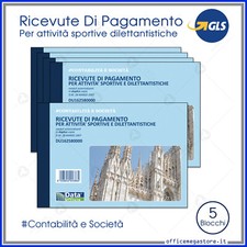 Ricevute di Pagamento Attività Sportive Dilettantistiche Palestre e Fitness 