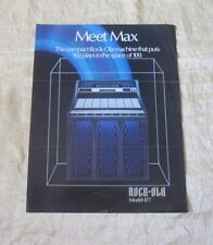 VOLANTINO JUKEBOX ROCK-OLA MODELLO 477