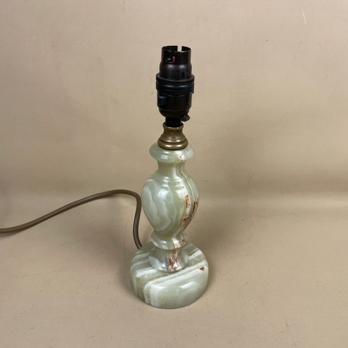 Antique onyx marble lamp - lamp, light