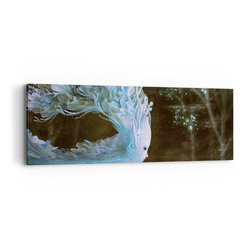 Quadro tela 90x30cm mostro - tela,
