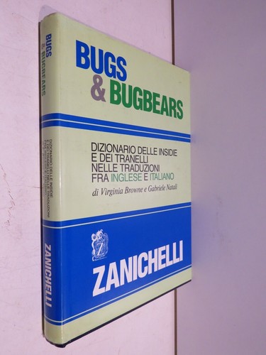 Bugs and bugbears - bugbears, dizionario