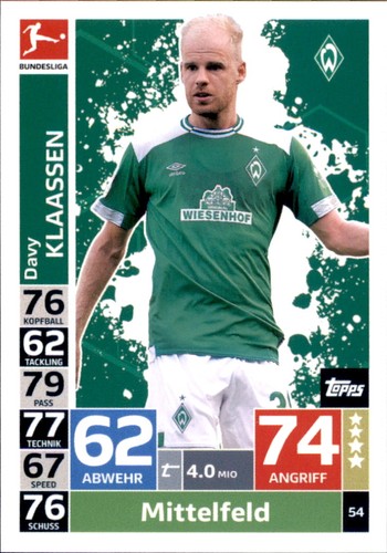 Topps match attax 54 - topps,