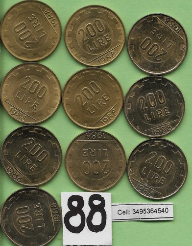 Lotto monete 200 lire - @lotto, 10