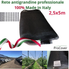 Rete Antigrandine 2,5x5 m – Ombreggiante 18%. Qualità Professionle