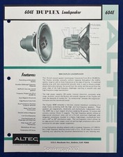 Vintage altec lansing spec - vintage,