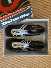 scarponcini per sci di fondo, La Dolomite anni '70, con scatola - da museo