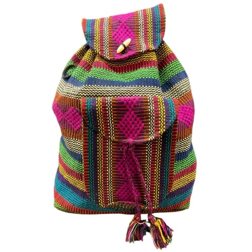 Zaino con coulisse tessuto