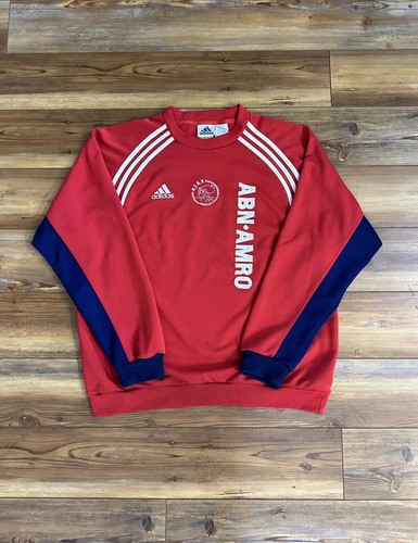 Felpa girocollo pesante rossa
