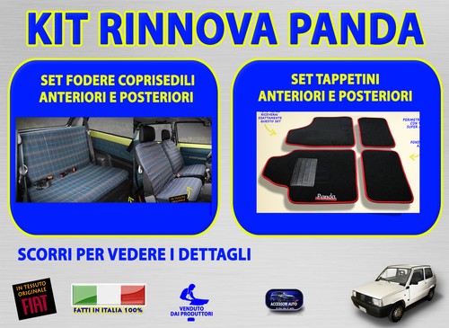 Per panda 4x4 coprisedili - per,