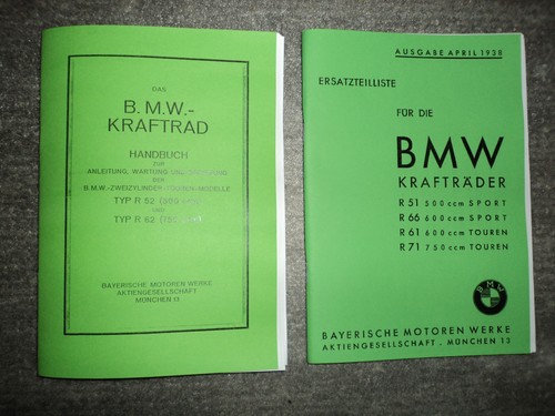 Manuale bmw moto r52 r62 - moto,