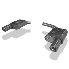 Scarico sportivo duplex Fox Audi A4 A5 B8 berlina Avant S-Line + quattro ciascuno 1 x 100 mm