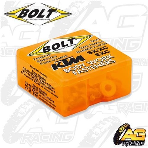 Kit fissaggio plastica bulloni