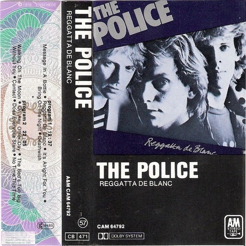 The police reggatta blanc - the,